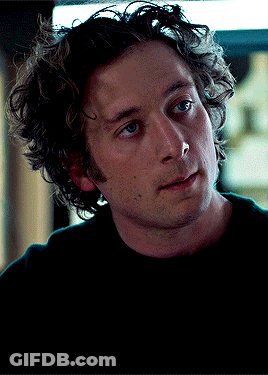 Close Up Of Man In Black Shirt GIF