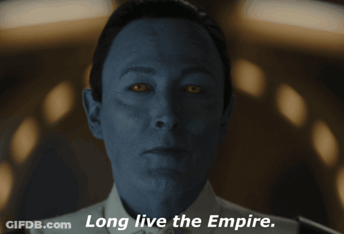 Close Up Of Man Long Live The Empire GIF
