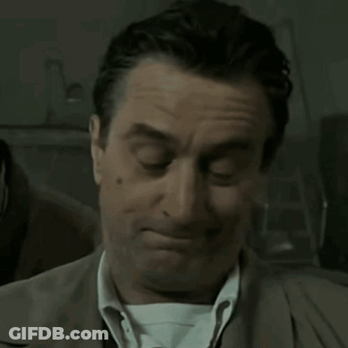 Close Up Of Man Making Funny Face GIF