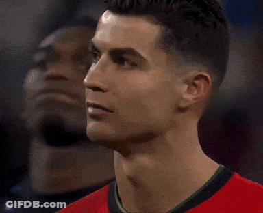 Close Up Of Man's Face And Neck GIF