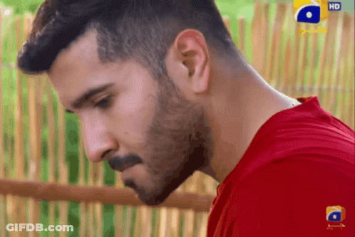 Close Up Of Man's Face HD GIF