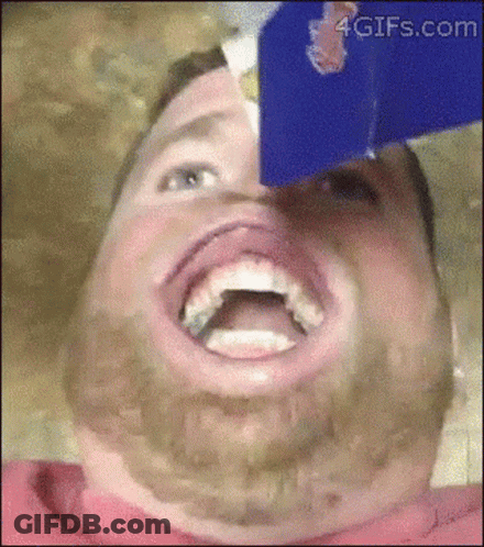 Close-Up Of Man's Face GIF