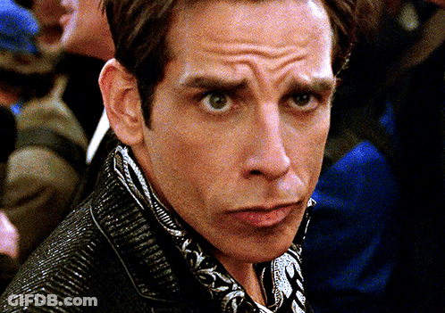 Close Up Of Man's Face In Black Jacket GIF