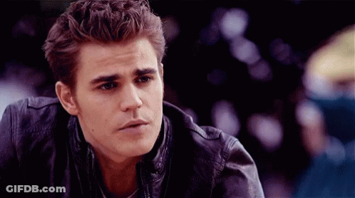 Close Up Of Man's Face In Leather Jacket GIF