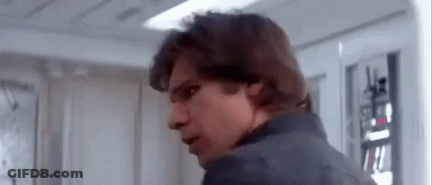 Close Up Of Man's Face In Room GIF