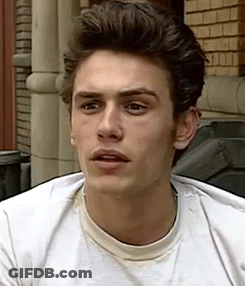 Close Up Of Man's Face In White T-Shirt GIF