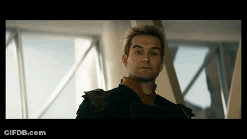 Close Up Of Man's Face Looking At Camera GIF