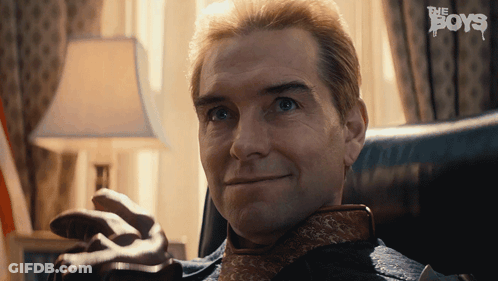 Close Up Of Man's Face The Boys GIF