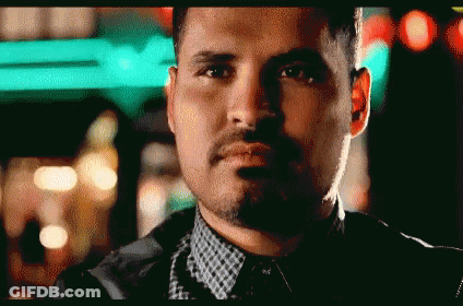 Close Up Of Man's Face With Blurred Background GIF
