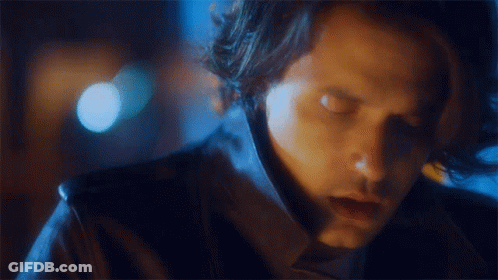 Close Up Of Man's Face With Blurry Background GIF