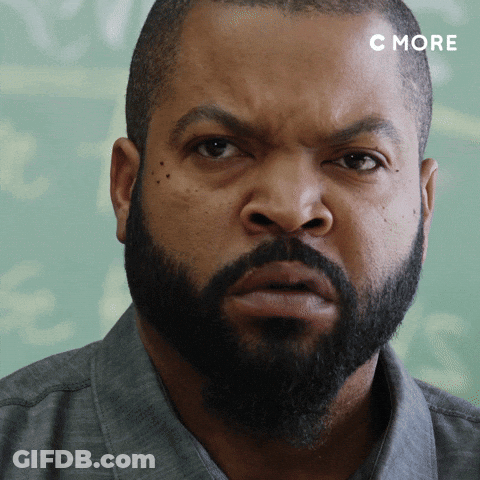 Close Up Of Man's Face With C More GIF
