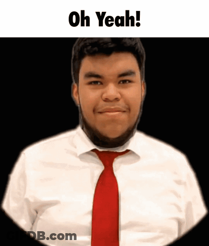 Close Up Of Man's Face With Cloudy Sky GIF