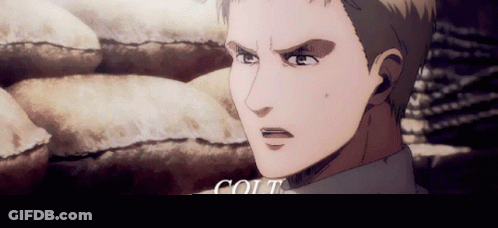 Close Up Of Man's Face With Colt GIF