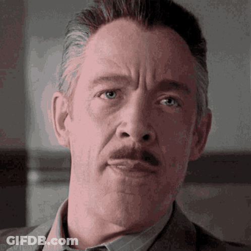 Close Up Of Man's Face With David GIF
