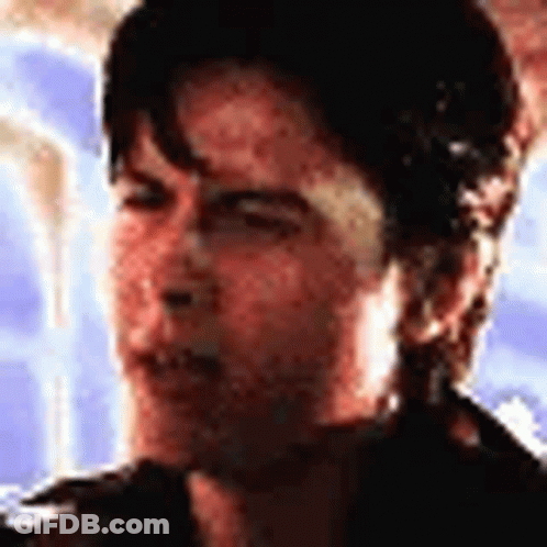 Close Up Of Man's Face With Eyes Closed GIF