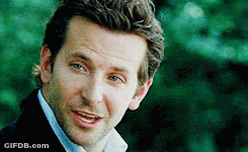 Close Up Of Man's Face With Green Background GIF