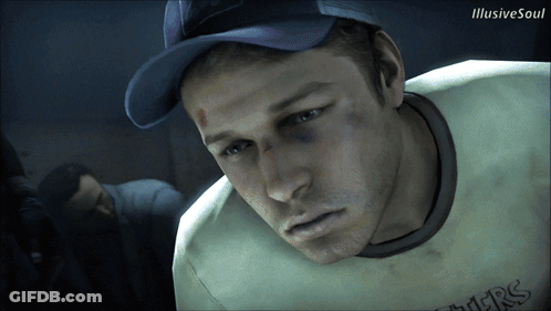 Close Up Of Man's Face With Illusive Soul GIF