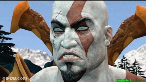 Close Up Of Man's Face With Max Spider GIF