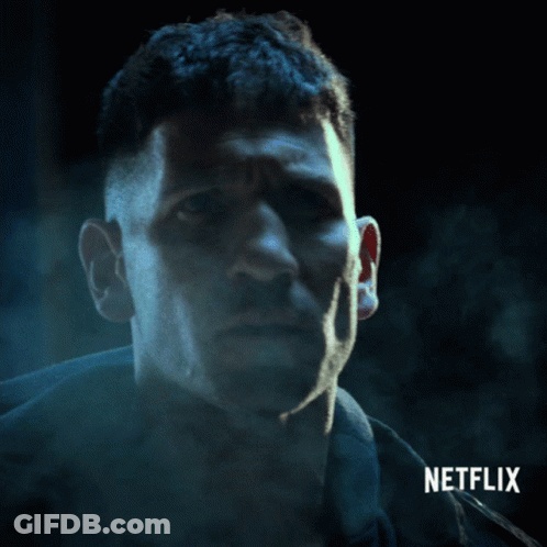Close Up Of Man's Face With Netflix GIF