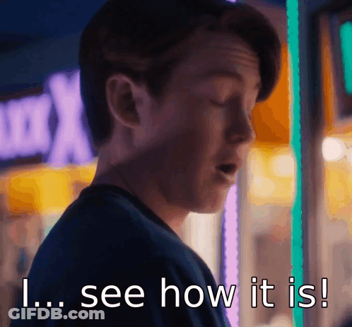 Close Up Of Man's Face With Netflix GIF