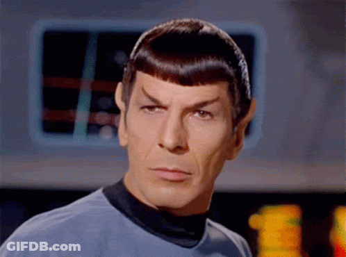 Close Up Of Man's Face With Ponytail GIF