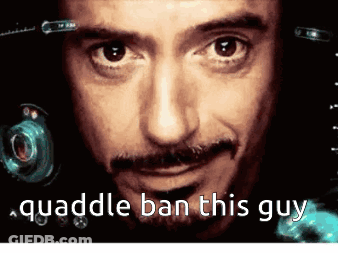 Close Up Of Man's Face With Quadrile Ban This Guy GIF