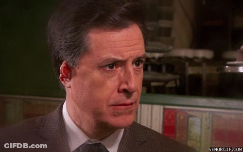 Close Up Of Man's Face With Senorgif.com Watermark GIF