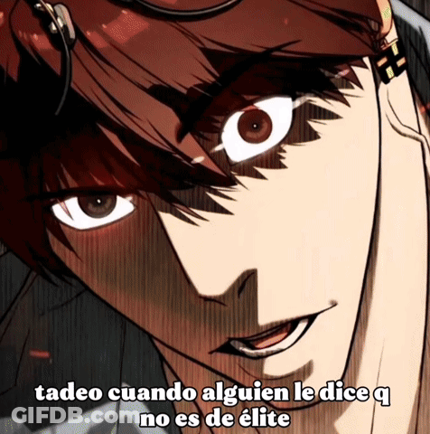 Close Up Of Man's Face With Spanish Caption GIF