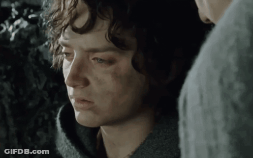 Close Up Of Man's Face With Spots GIF