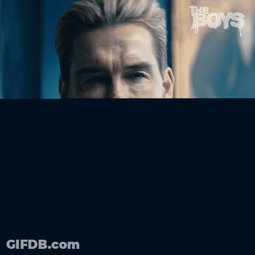 Close Up Of Man's Face With The Boys GIF