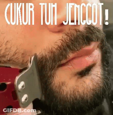 Close Up Of Man's Face With Ukur Tui Jencott GIF