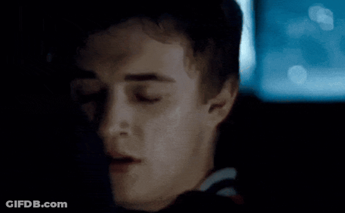 Close Up Of Man's Neck And Face GIF