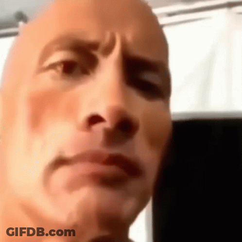 Close Up Of Man's Serious Face GIF