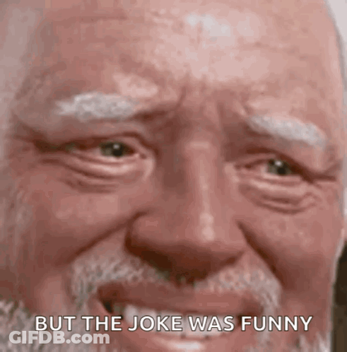 Close Up Of Man Saying But The Joke Was Funny GIF