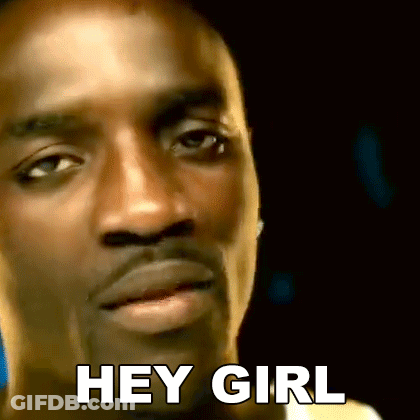 Close Up Of Man Saying Hey Girl GIF