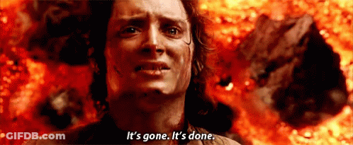 Close Up Of Man Saying Its Gone Its Done GIF