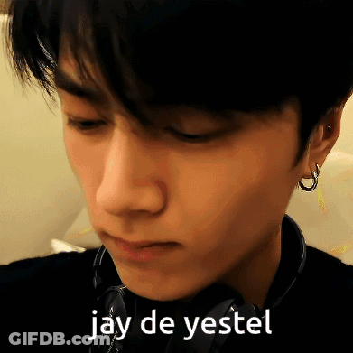 Close Up Of Man Saying Jay De Yestel GIF