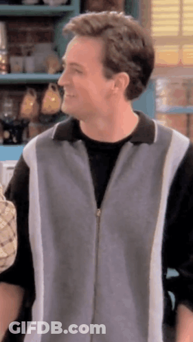 Close Up Of Man Wearing Gray And White Jacket GIF