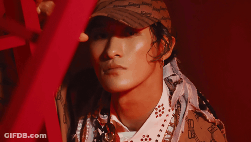 Close Up Of Man Wearing Hat Balenciaga GIF
