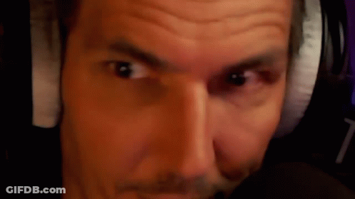 Close Up Of Man Wearing Headphones GIF