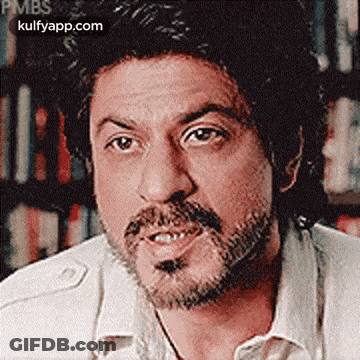 Close Up Of Man With Beard And Mustache GIF