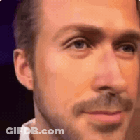Close Up Of Man With Beard And Mustache GIF