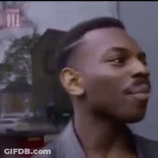 Close Up Of Man With Beard And Shaved Head GIF