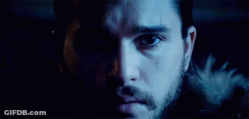 Close Up Of Man With Beard And Tear GIF