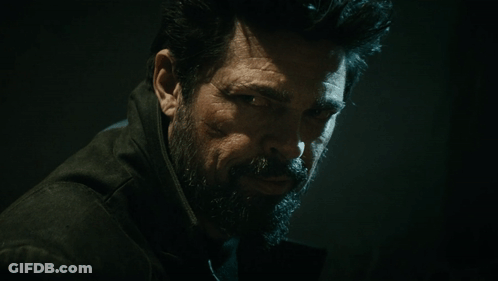 Close Up Of Man With Beard And Wrinkles GIF