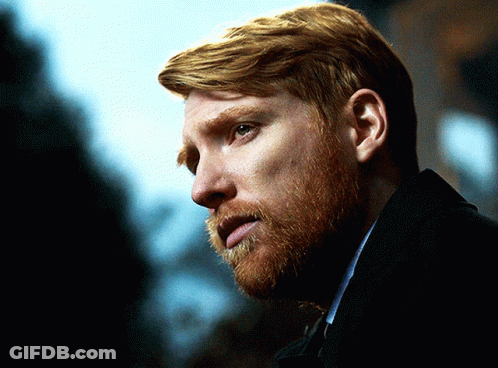 Close Up Of Man With Beard GIF