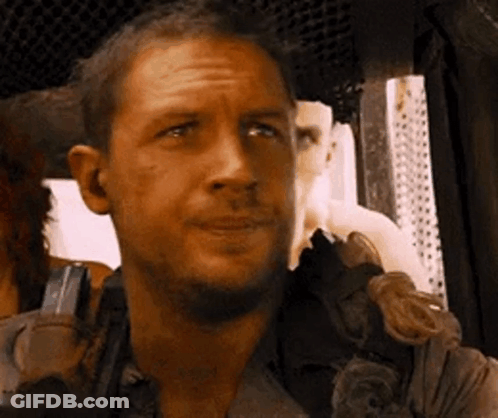 Close Up Of Man With Beard In Car GIF