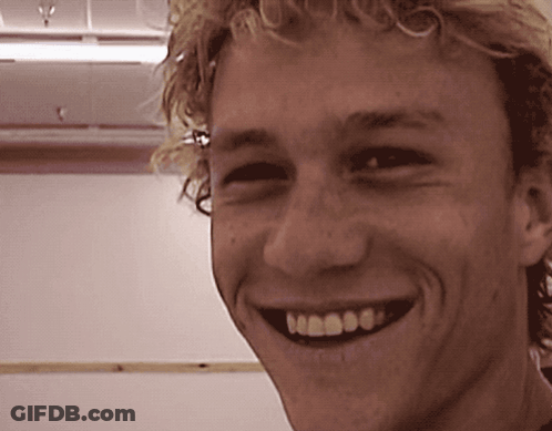 Close Up Of Man With Big Smile GIF