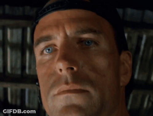 Close Up Of Man With Blue Eyes GIF