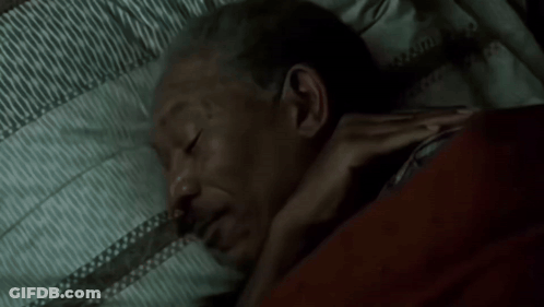 Close Up Of Man With Eyes Closed GIF
